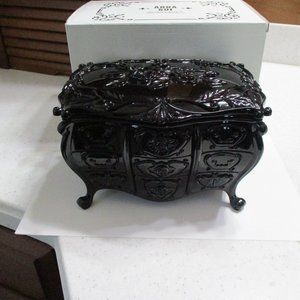 Anna Sui Black Beauty Box AND Loose Powder Case - with Boxes